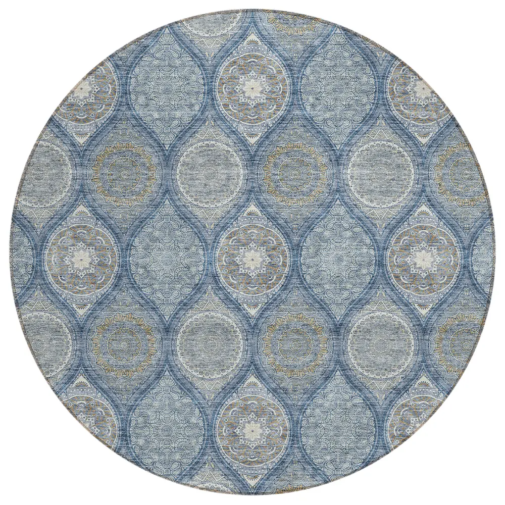 Chantille ACN976 Navy 8' x 8' Rug