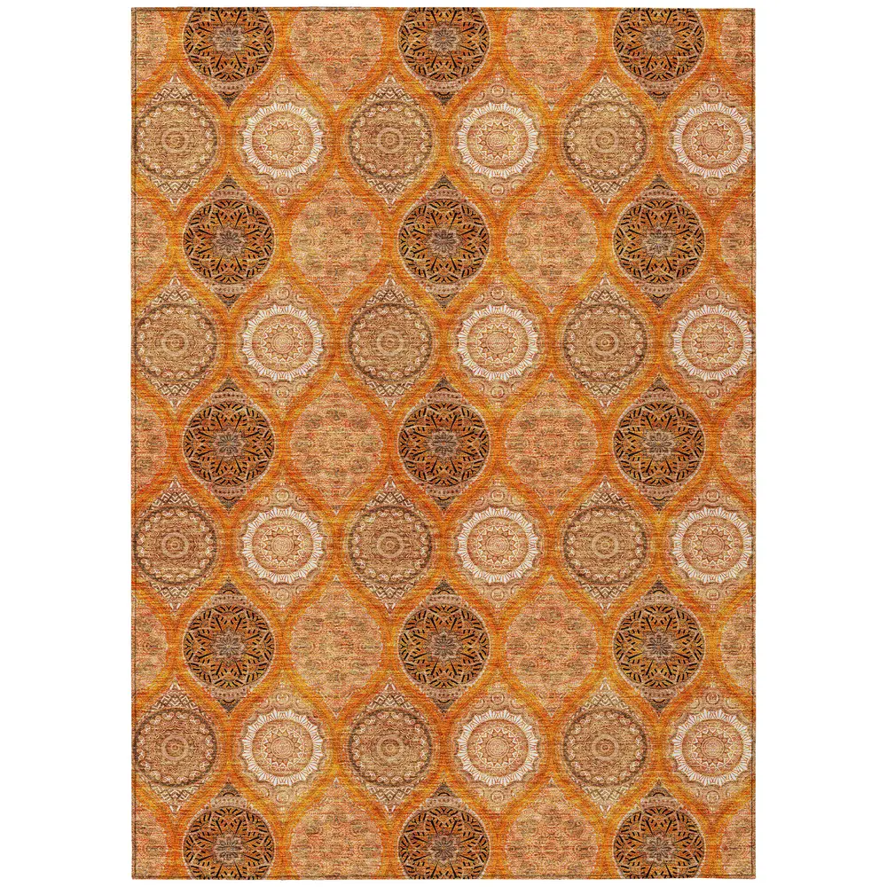 Chantille ACN976 Orange 8' x 10' Rug