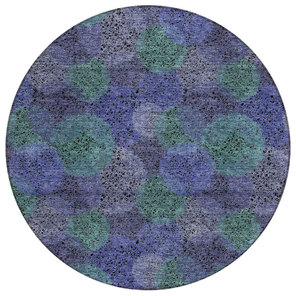 Chantille ACN977 Purple 8' x 8' Rug