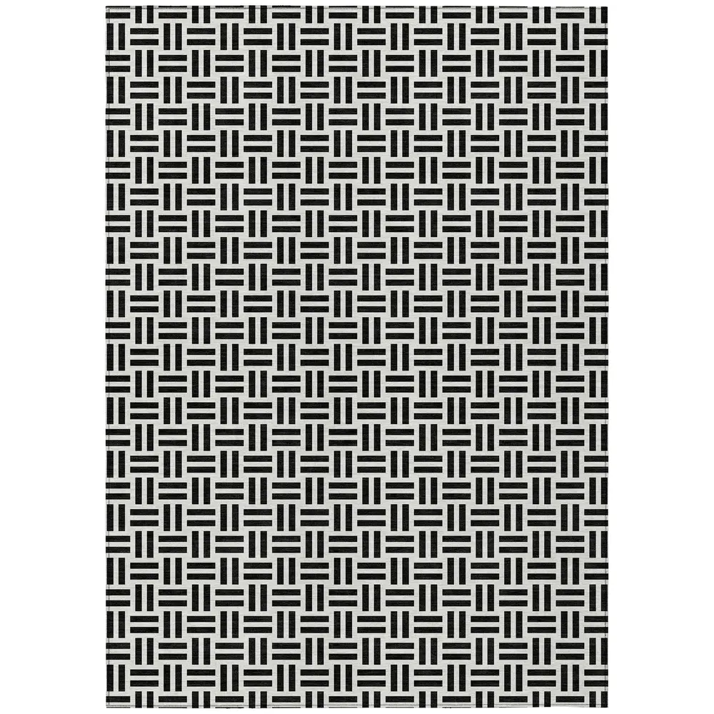Chantille ACN978 Black 3' x 5' Rug