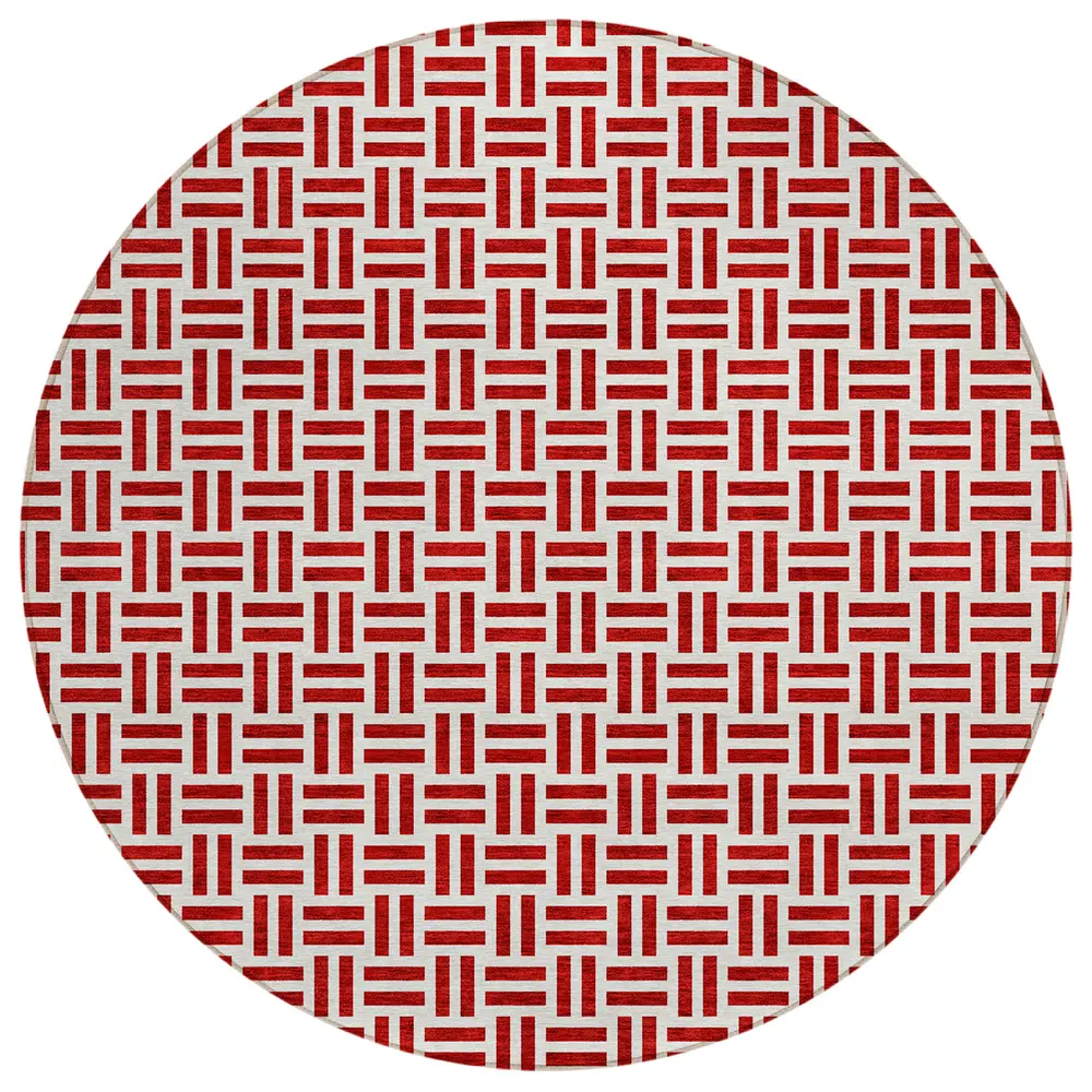 Chantille ACN978 Red 8' x 8' Rug