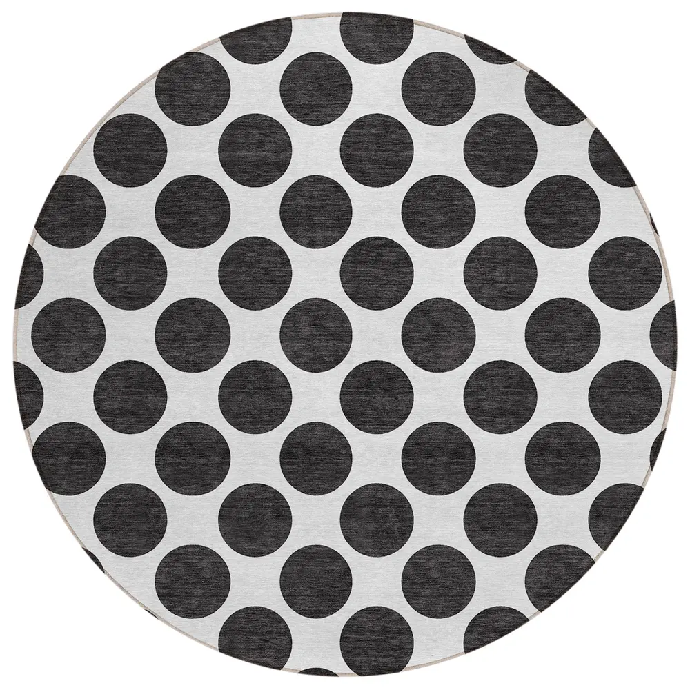 Chantille ACN980 Black 8' x 8' Rug