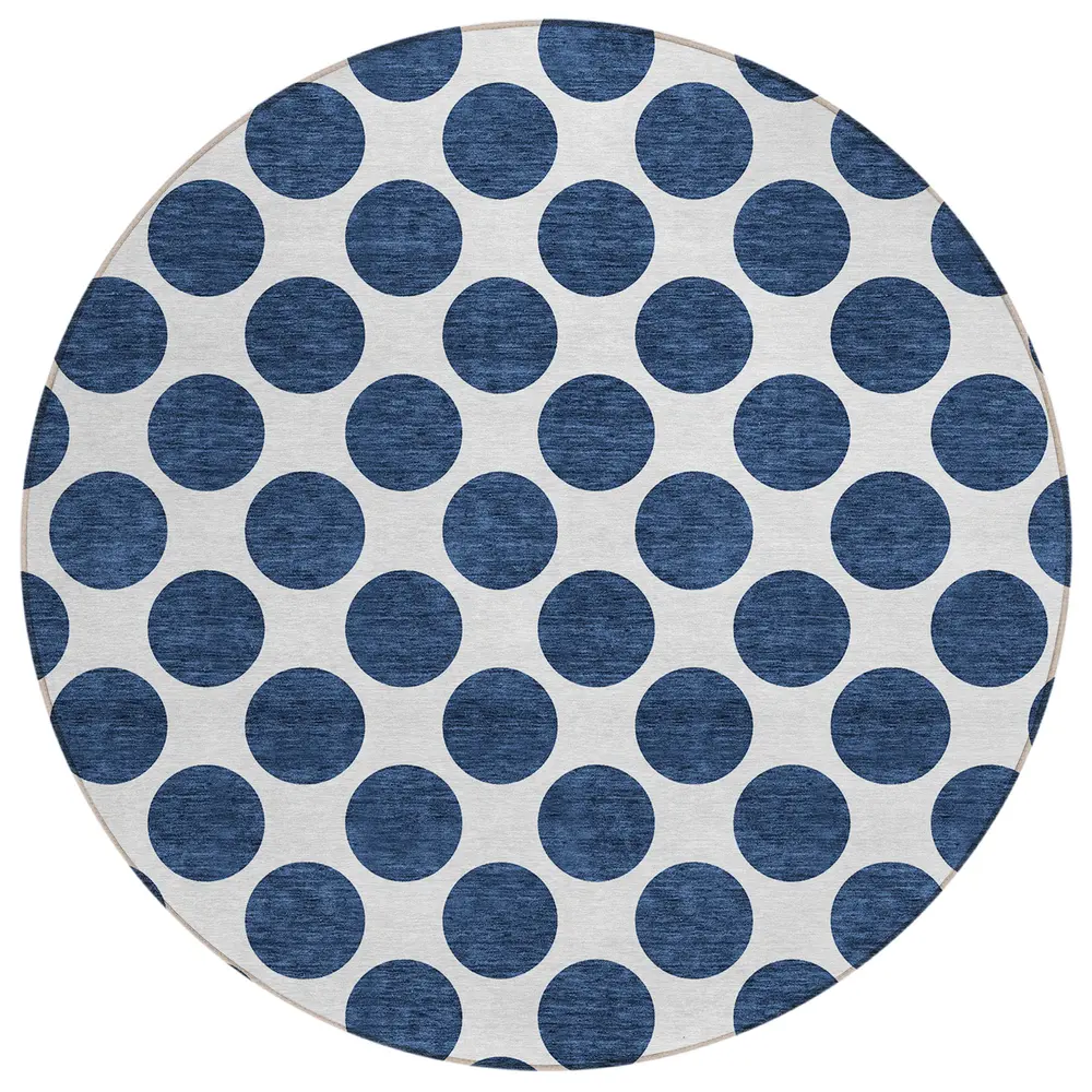 Chantille ACN980 Navy 8' x 8' Rug