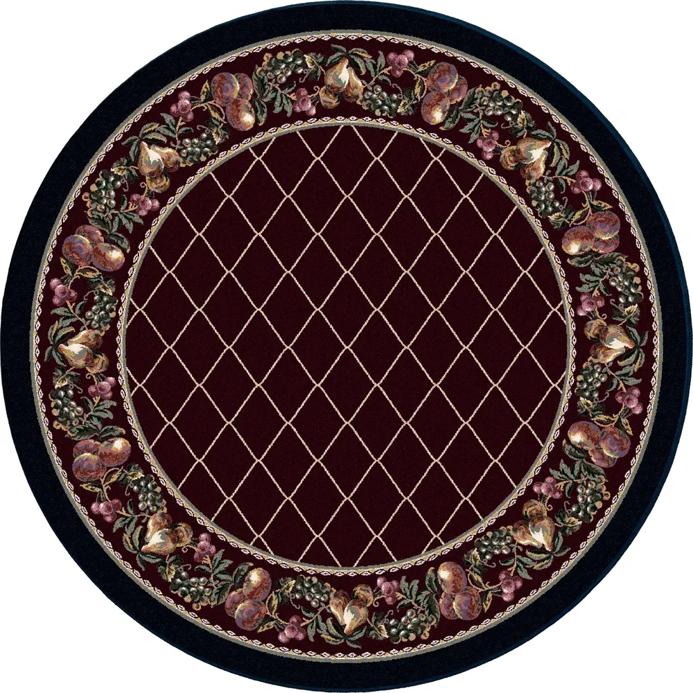 Fruit Medley Garnet 7'7