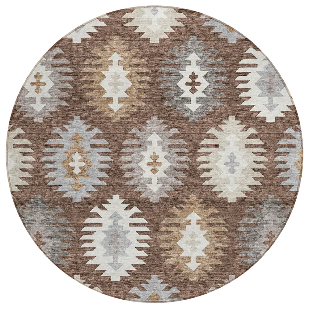 Chantille ACN983 Brown 8' x 8' Rug
