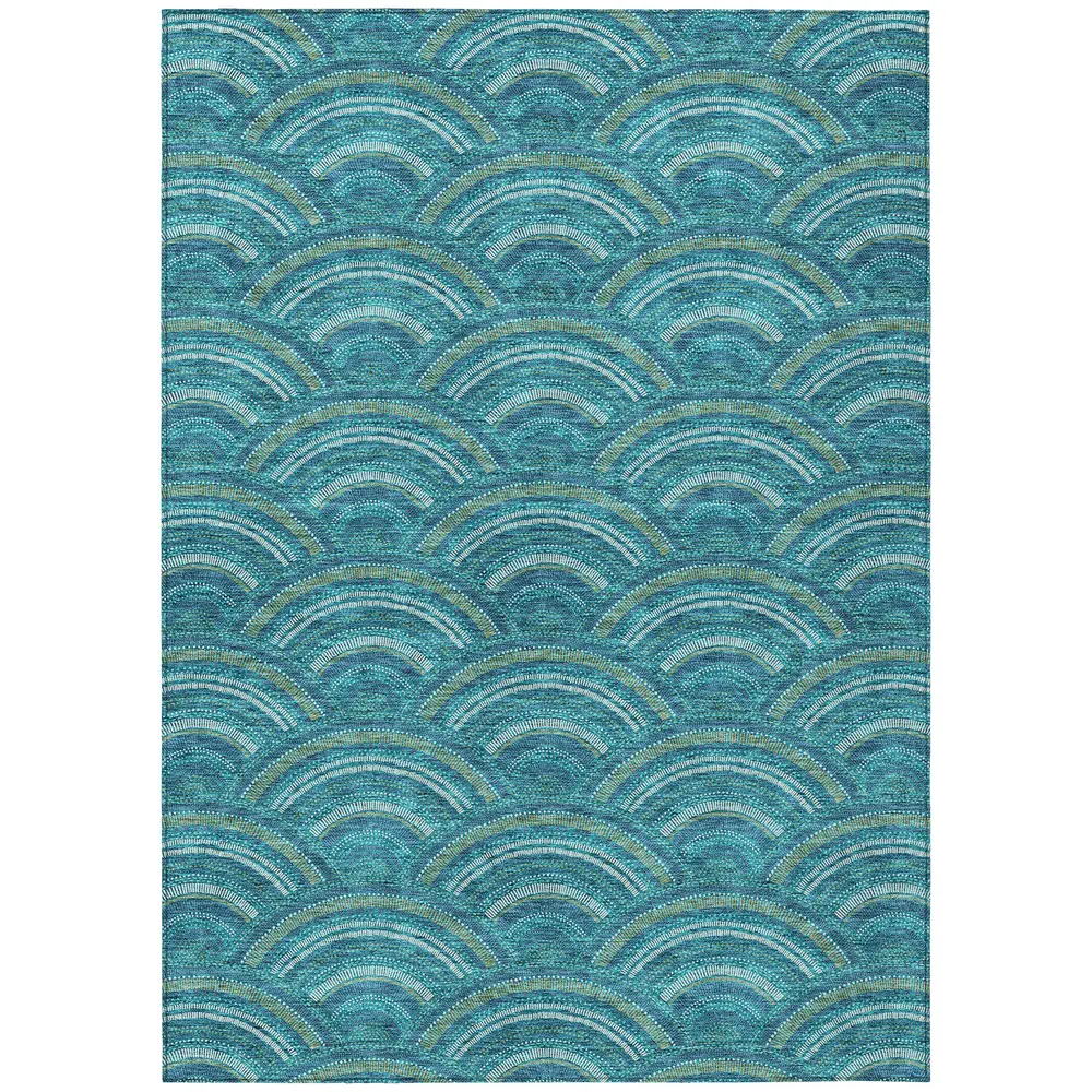 Chantille ACN984 Teal 3' x 5' Rug