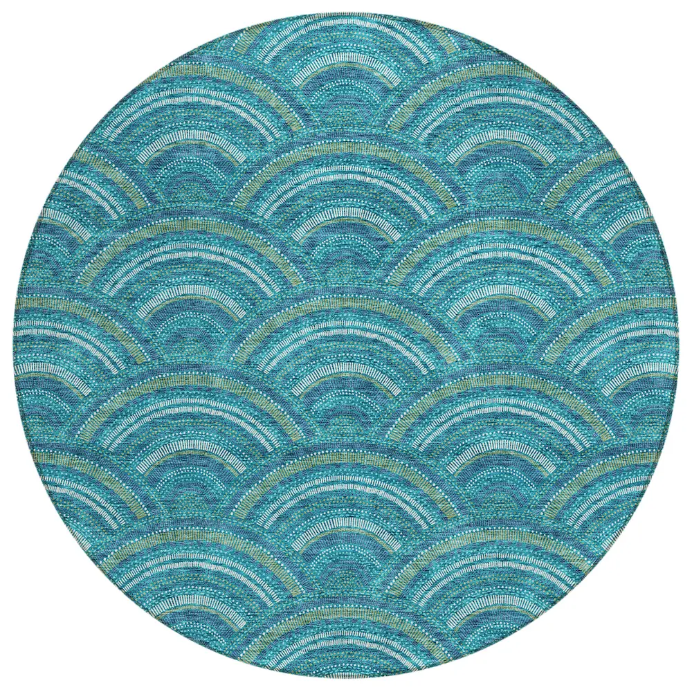 Chantille ACN984 Teal 8' x 8' Rug
