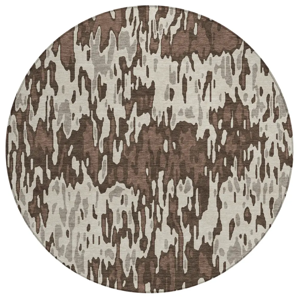 Chantille ACN986 Brown 8' x 8' Rug
