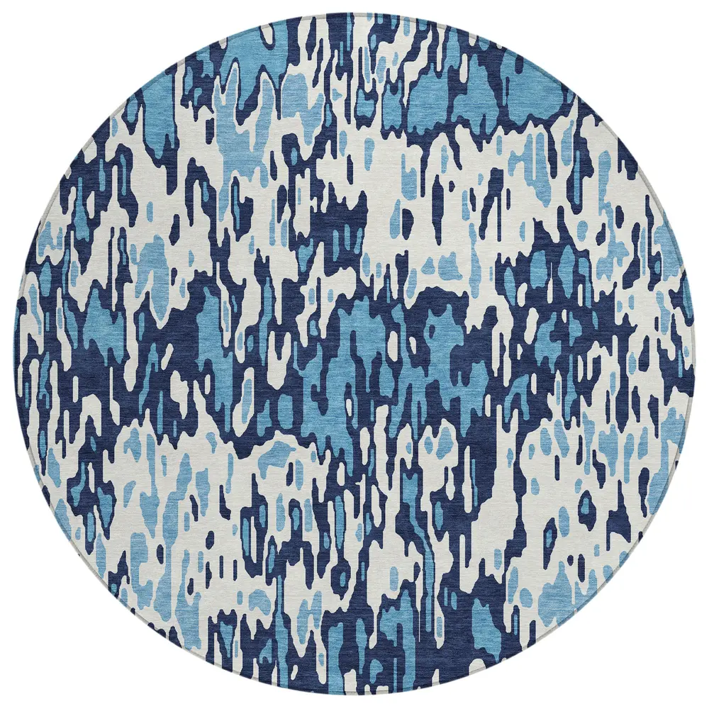 Chantille ACN986 Blue 8' x 8' Rug
