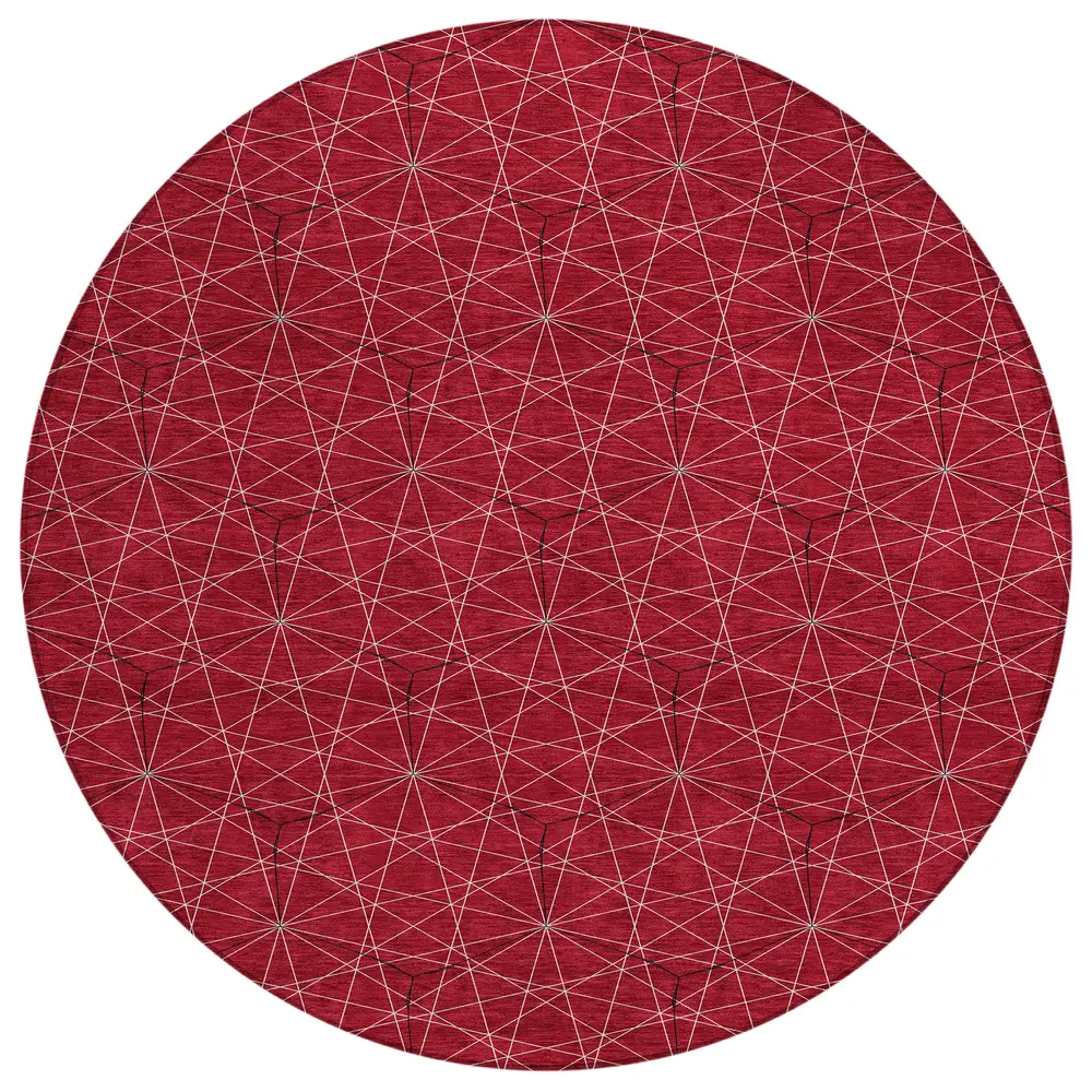 Chantille ACN987 Red 8' x 8' Rug