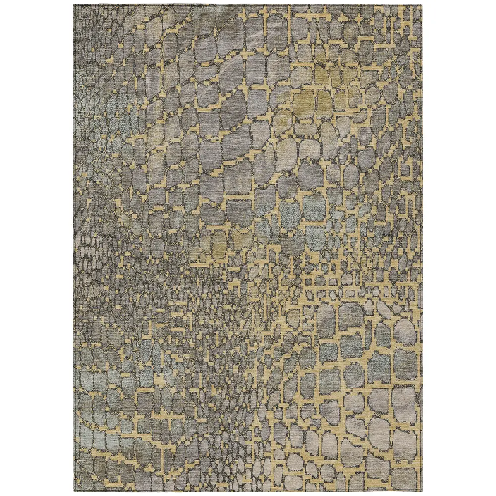 Chantille ACN988 Gold 3' x 5' Rug