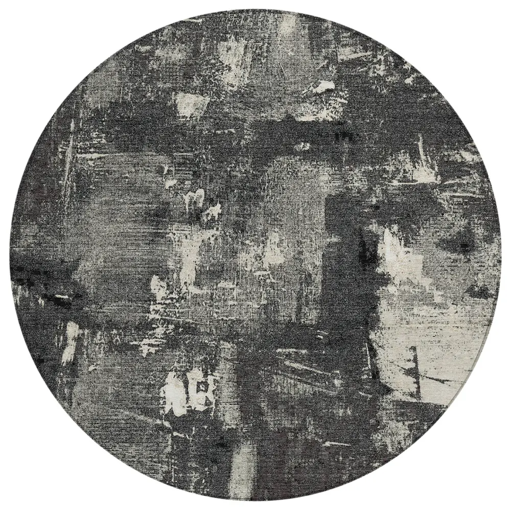 Chantille ACN989 Black 8' x 8' Rug