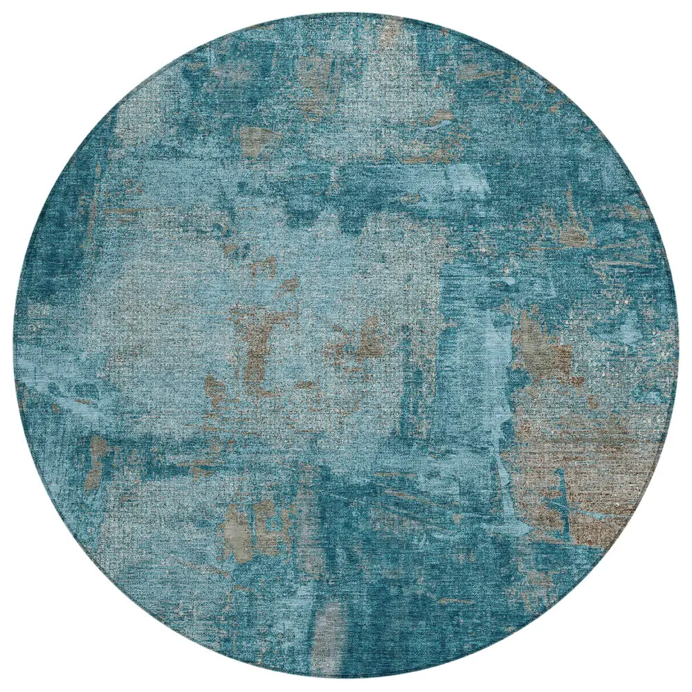 Chantille ACN989 Teal 8' x 8' Rug