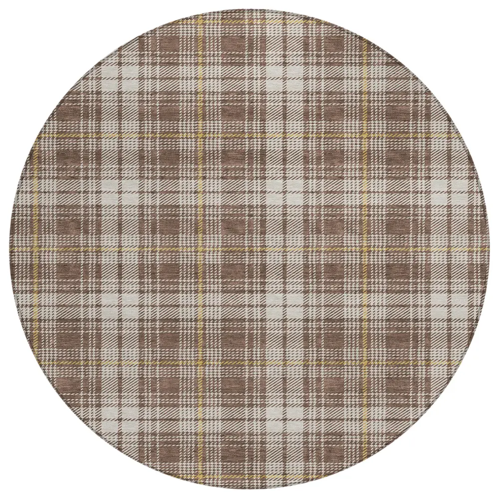 Chantille ACN993 Brown 8' x 8' Rug