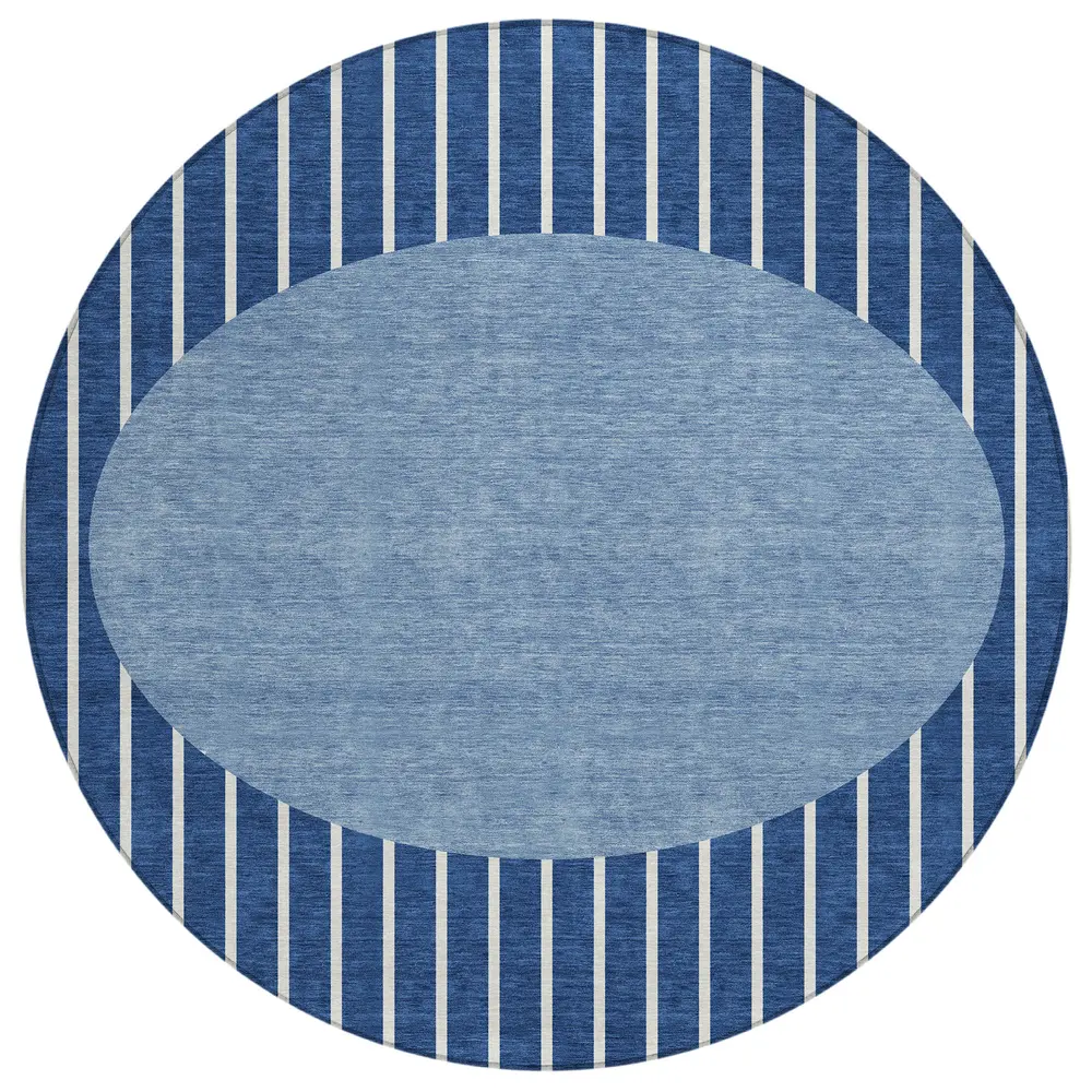 Chantille ACN994 Navy 8' x 8' Rug