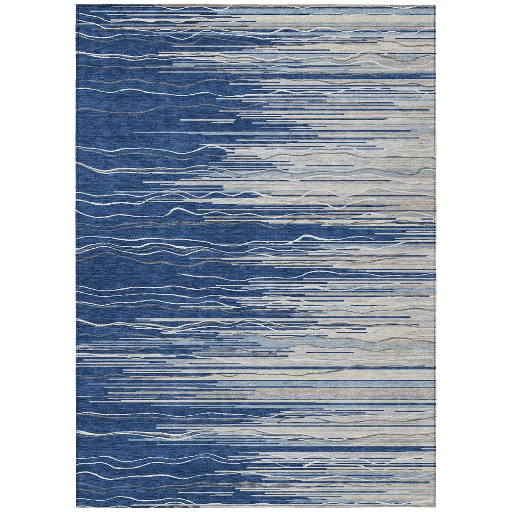 Chantille ACN996 Navy 5' x 7'6