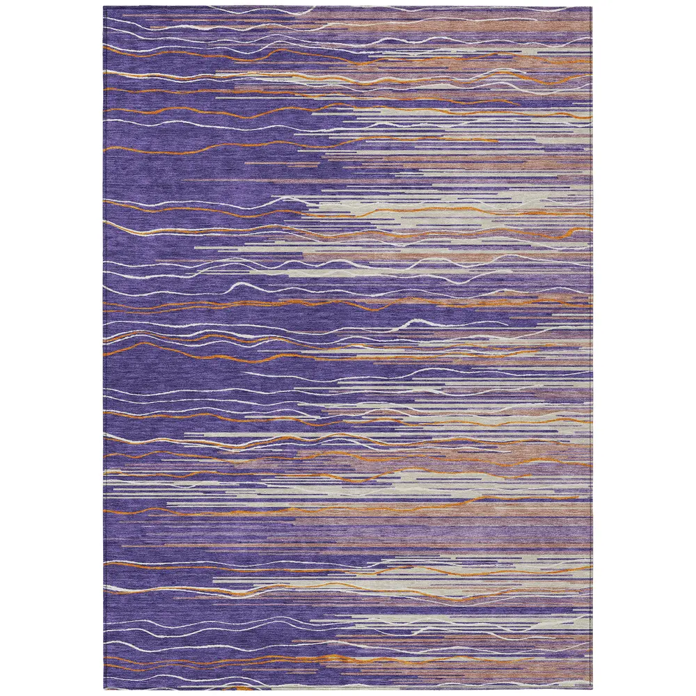 Chantille ACN996 Purple 3' x 5' Rug