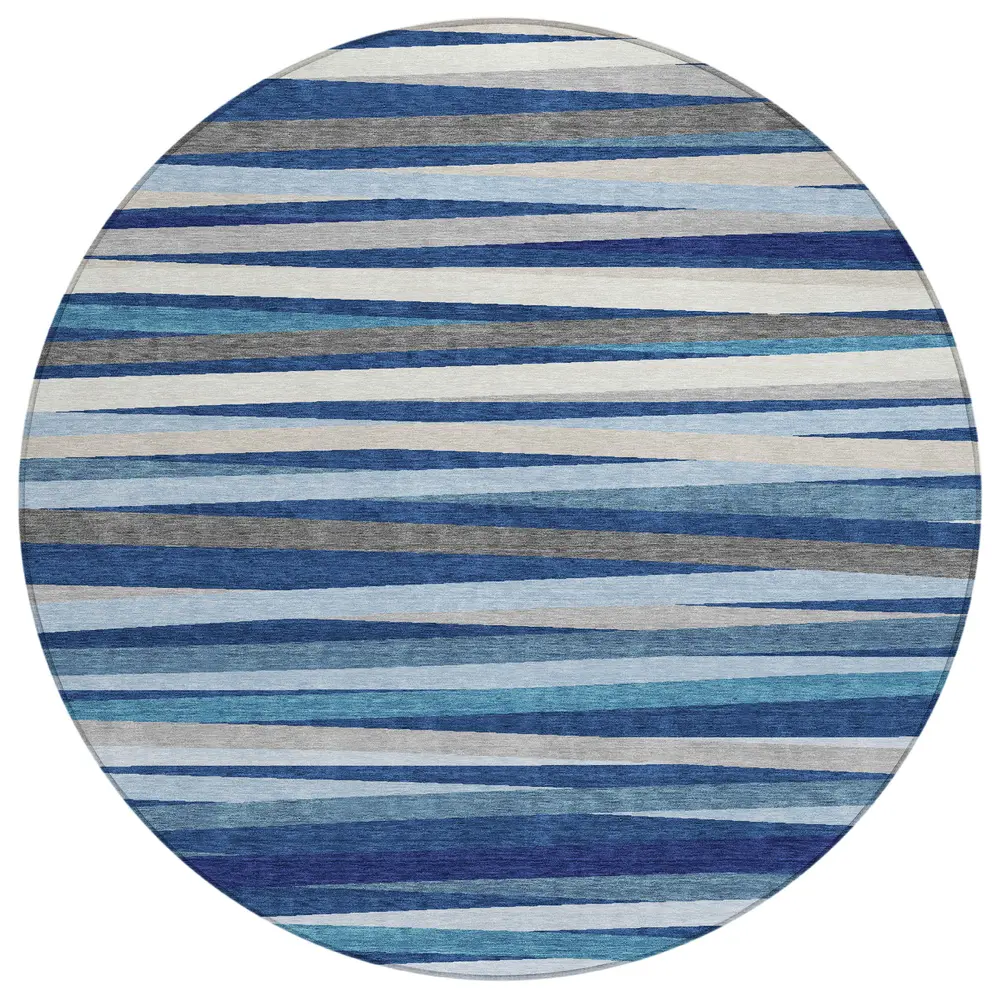 Chantille ACN997 Navy 8' x 8' Rug