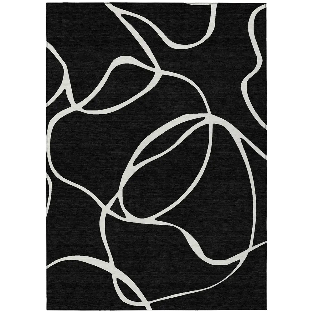 Chantille ACN999 Black 5' x 7'6