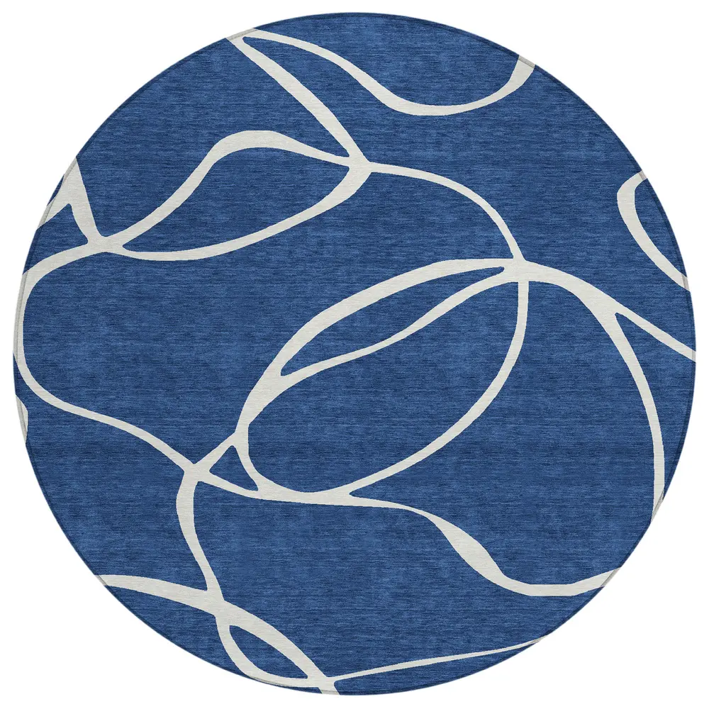 Chantille ACN999 Navy 8' x 8' Rug