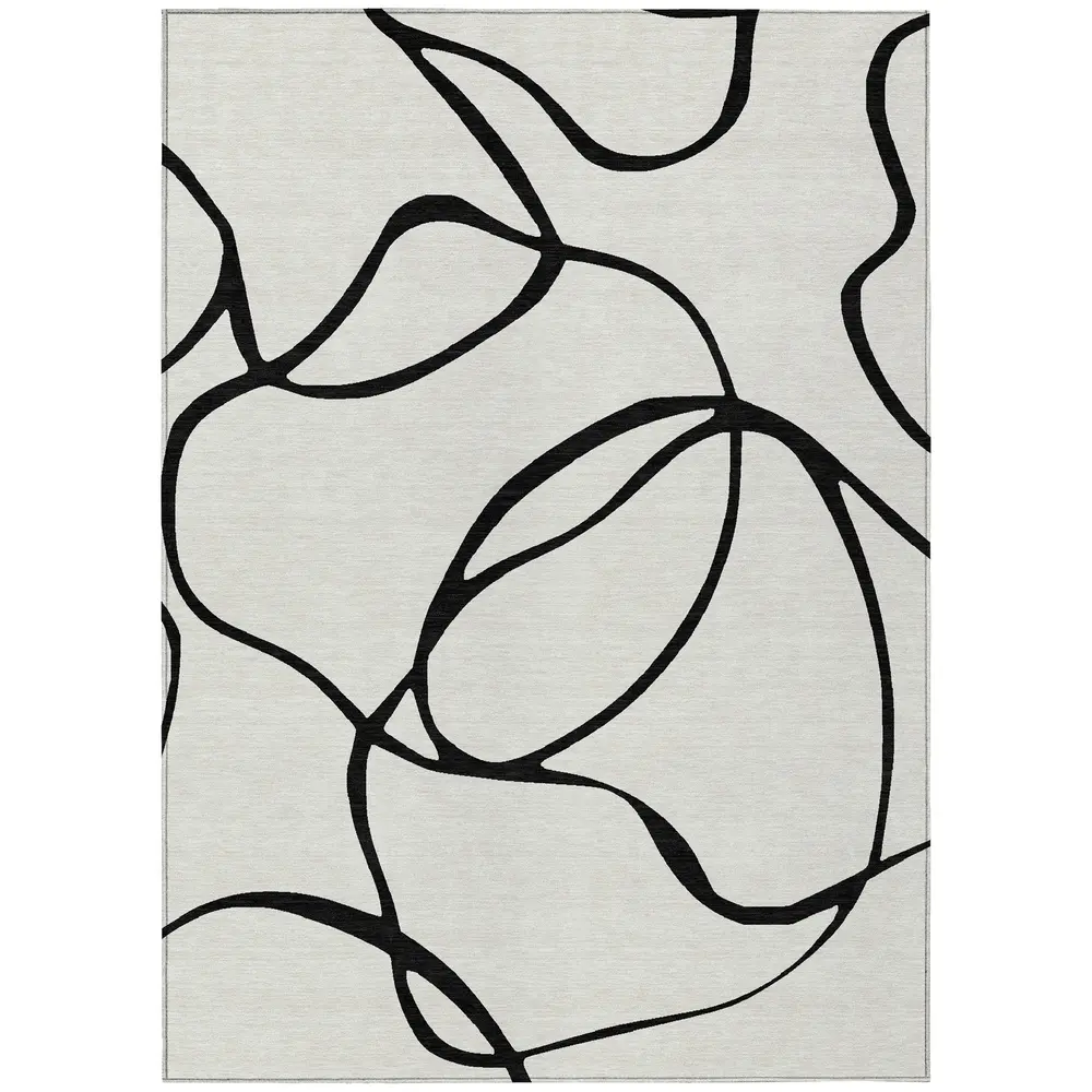 Chantille ACN999 White 3' x 5' Rug