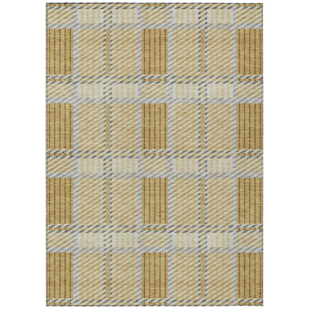 Chantille ACN1000 Gold 3' x 5' Rug