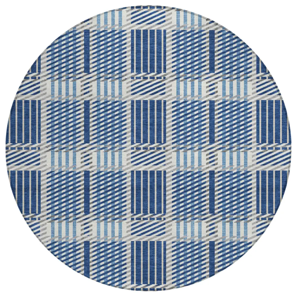 Chantille ACN1000 Navy 8' x 8' Rug