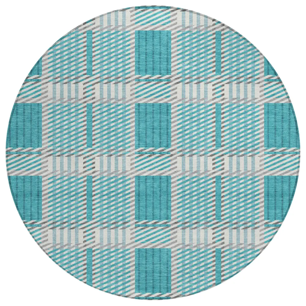 Chantille ACN1000 Teal 8' x 8' Rug