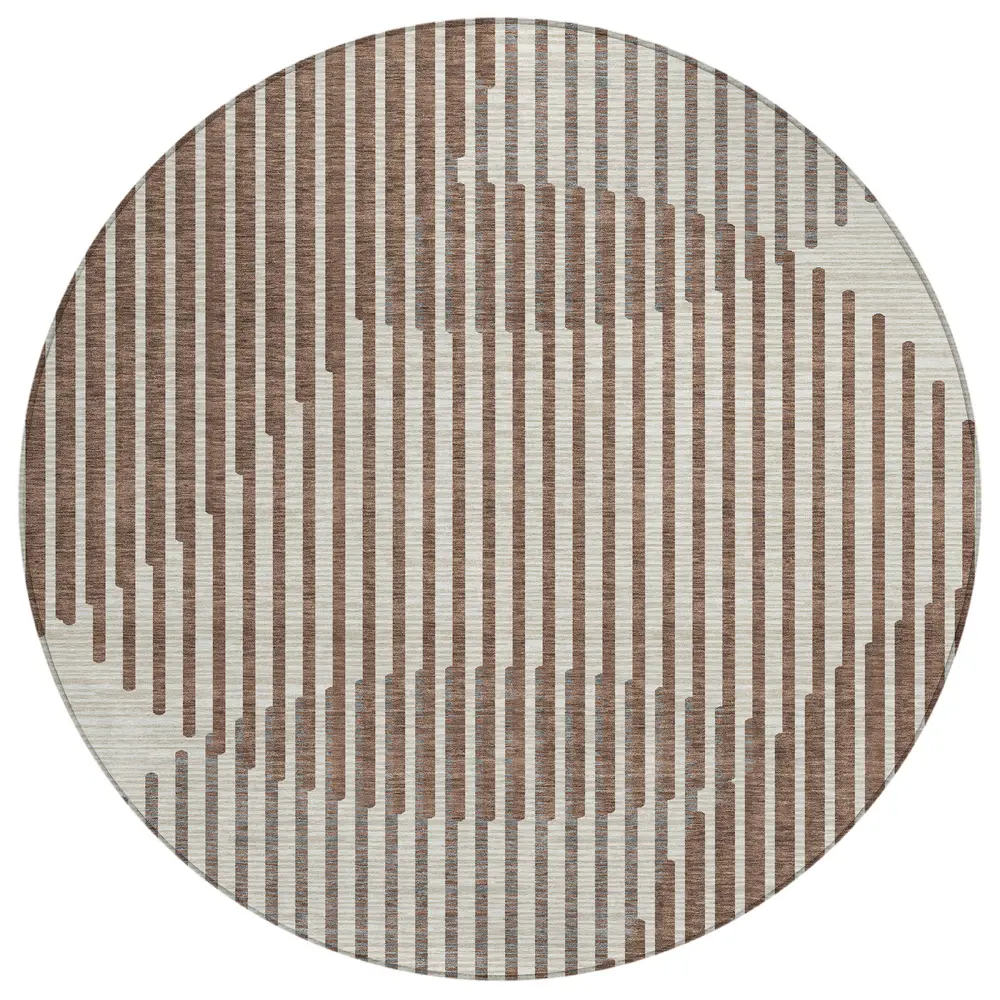 Chantille ACN1001 Brown 8' x 8' Rug