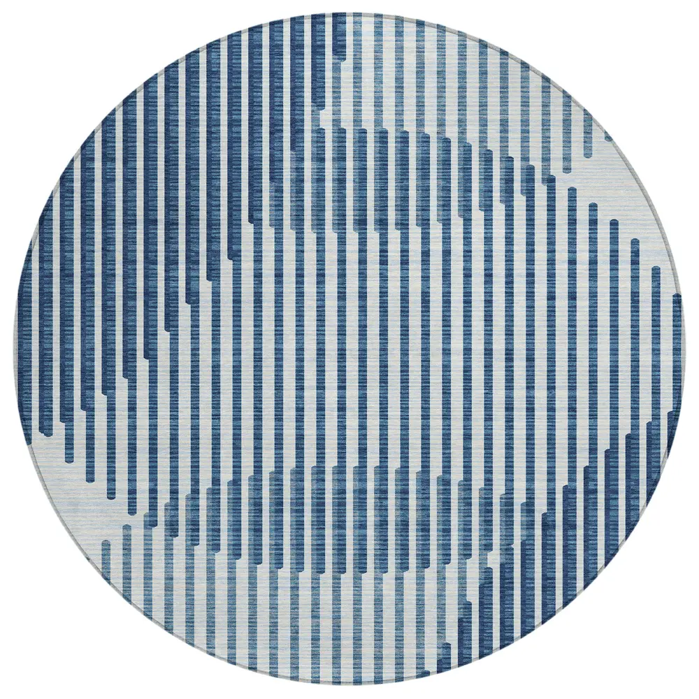 Chantille ACN1001 Blue 8' x 8' Rug