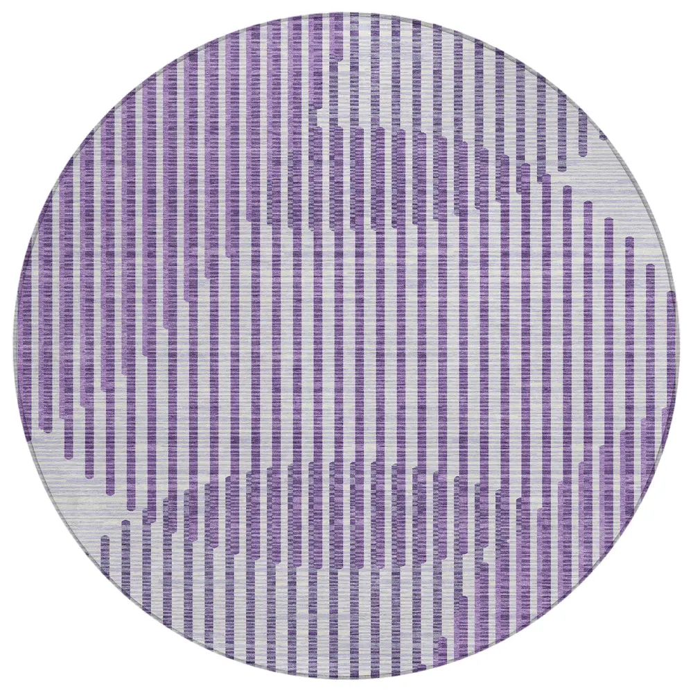 Chantille ACN1001 Purple 8' x 8' Rug