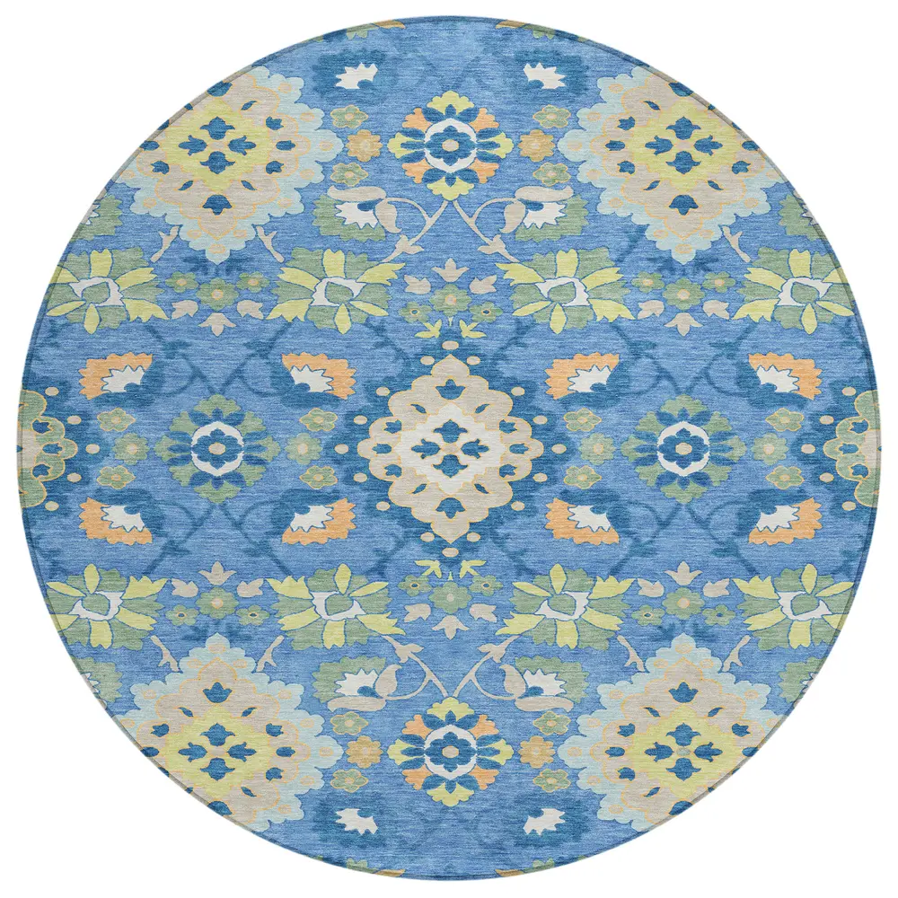 Chantille ACN1002 Blue 8' x 8' Rug