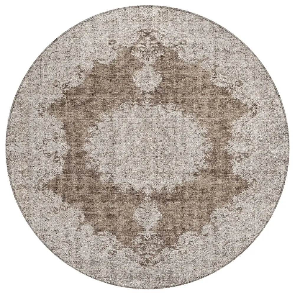 Chantille ACN1003 Brown 8' x 8' Rug