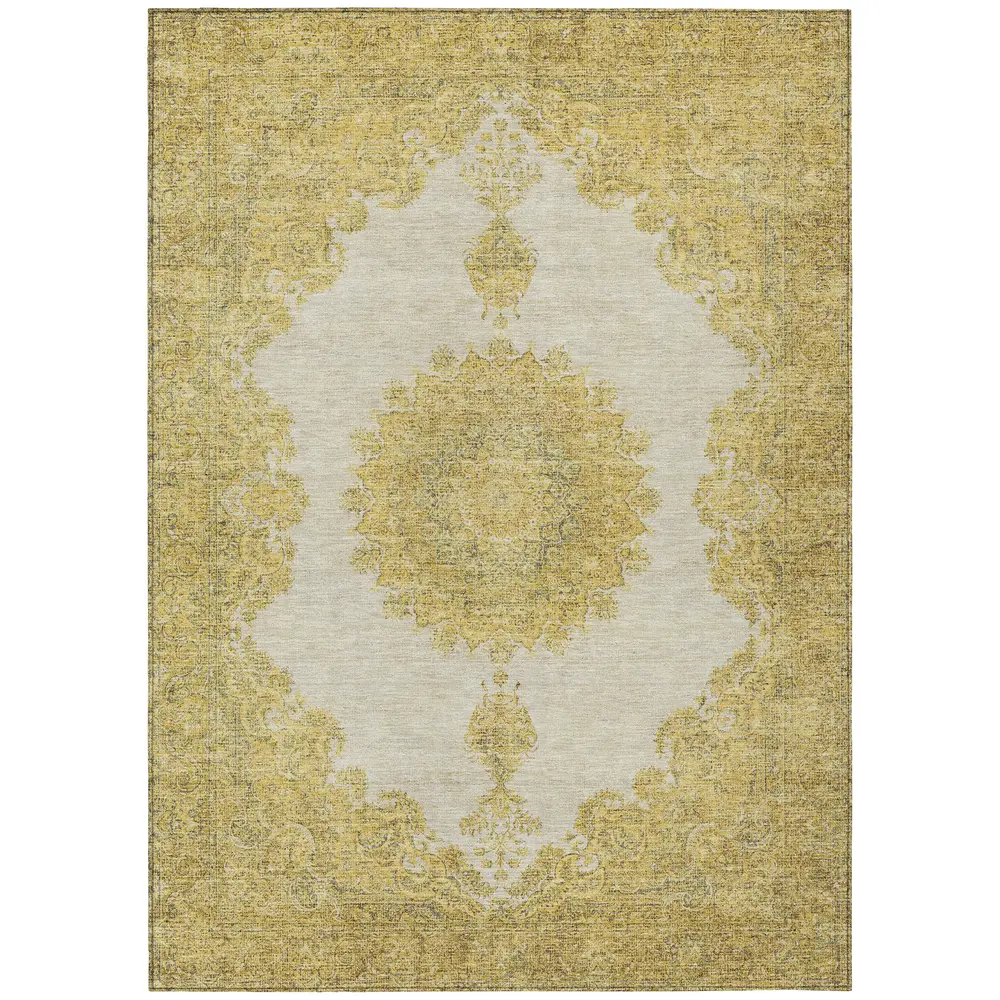 Chantille ACN1003 Gold 3' x 5' Rug