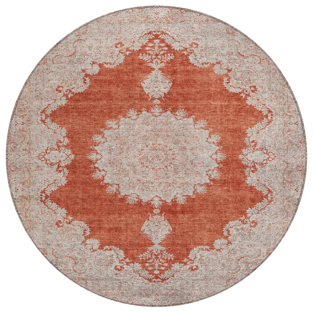 Chantille ACN1003 Rust 8' x 8' Rug