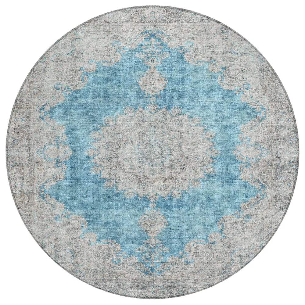 Chantille ACN1003 Teal 8' x 8' Rug