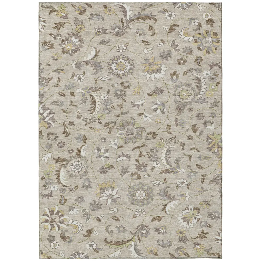 Chantille ACN1006 Beige 3' x 5' Rug