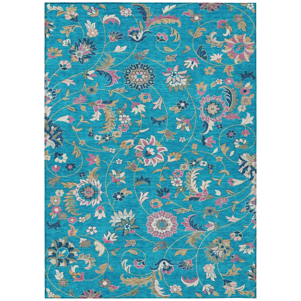 Chantille ACN1006 Teal 3' x 5' Rug
