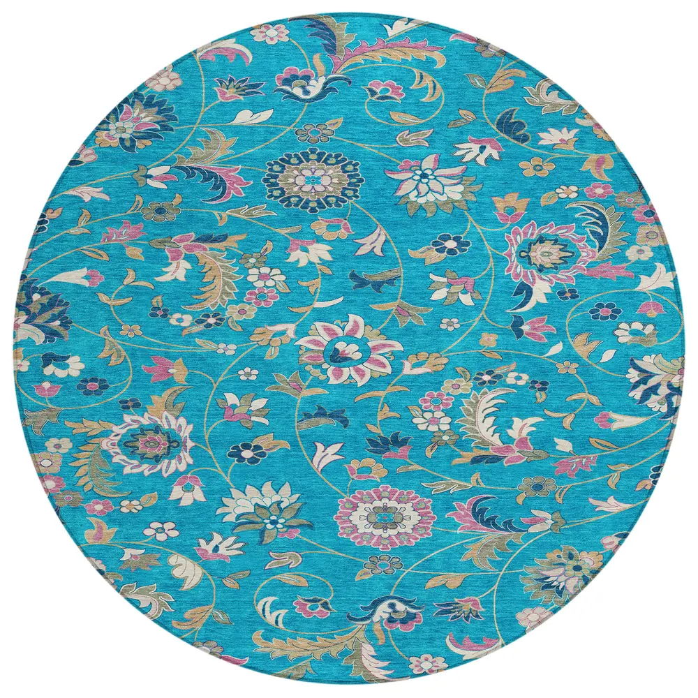 Chantille ACN1006 Teal 8' x 8' Rug