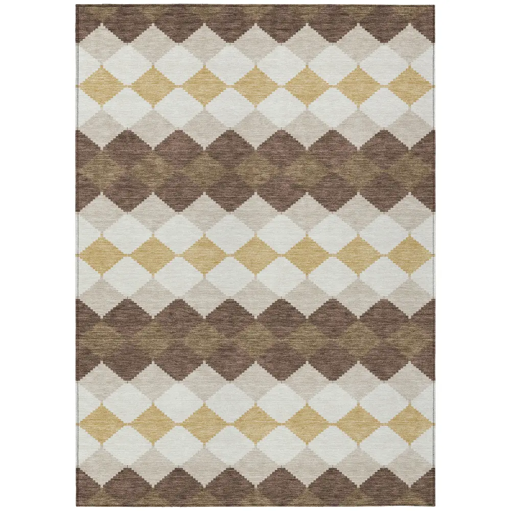 Chantille ACN1007 Brown 5' x 7'6