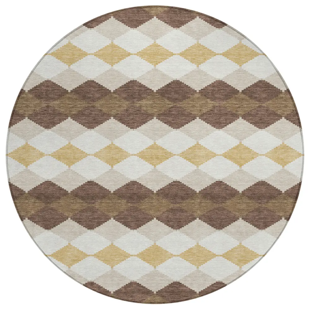 Chantille ACN1007 Brown 8' x 8' Rug