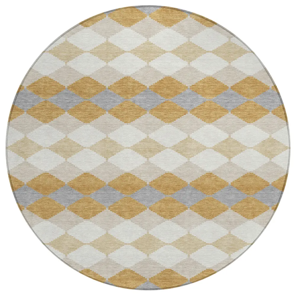 Chantille ACN1007 Gold 8' x 8' Rug