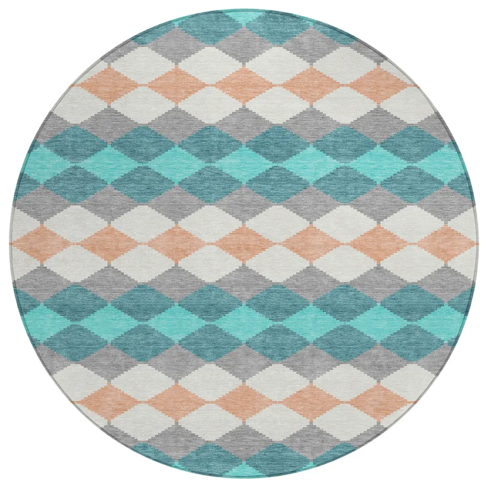Chantille ACN1007 Teal 8' x 8' Rug