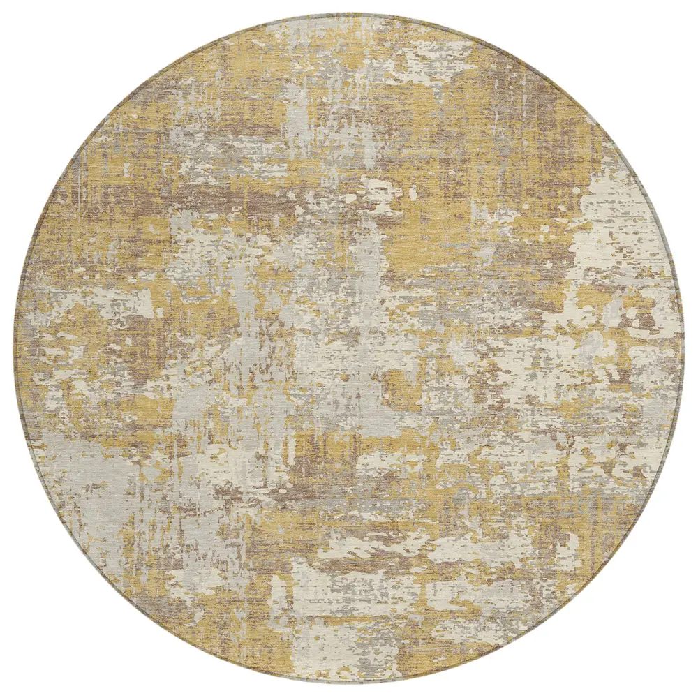 Chantille ACN1008 Gold 8' x 8' Rug