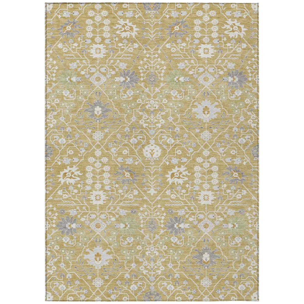 Chantille ACN1009 Gold 5' x 7'6