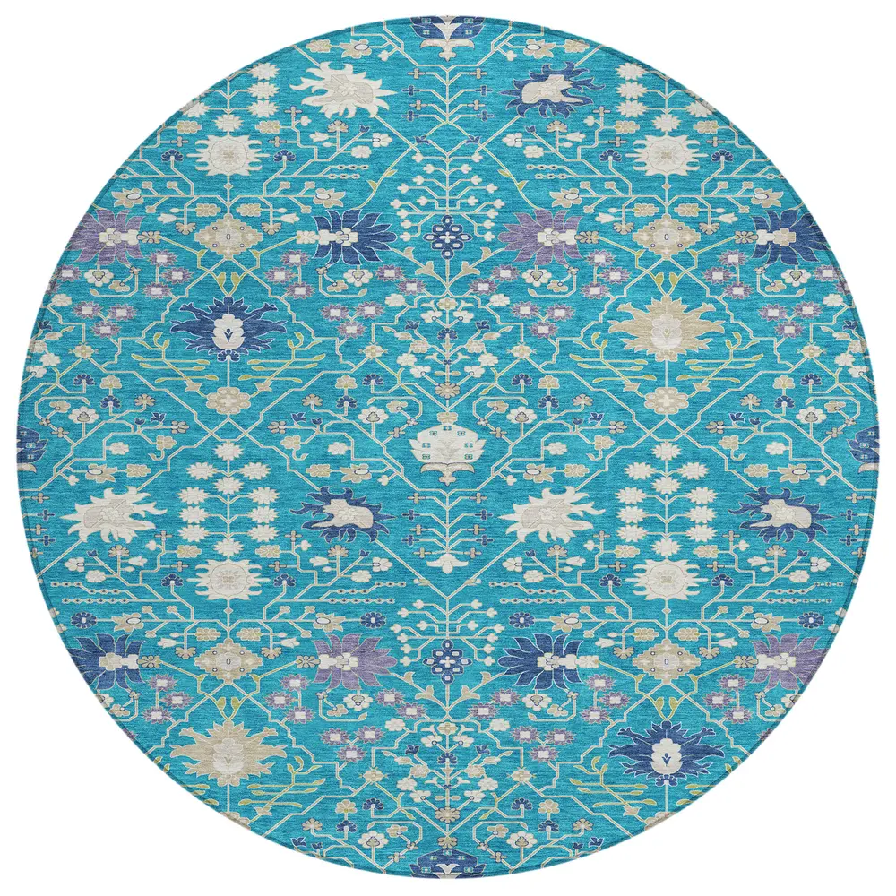 Chantille ACN1009 Teal 8' x 8' Rug