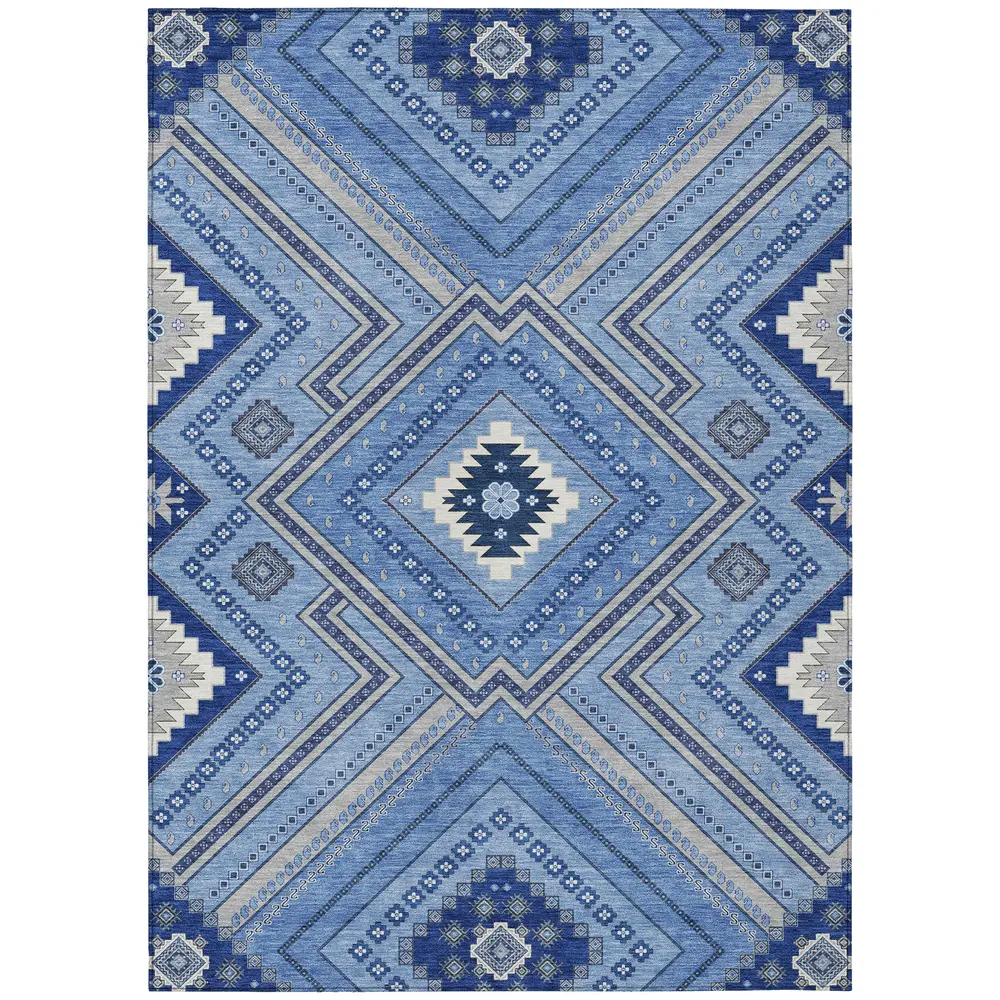 Chantille ACN1010 Blue 3' x 5' Rug