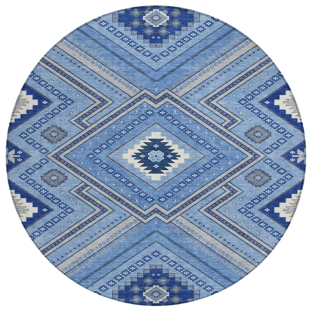 Chantille ACN1010 Blue 8' x 8' Rug
