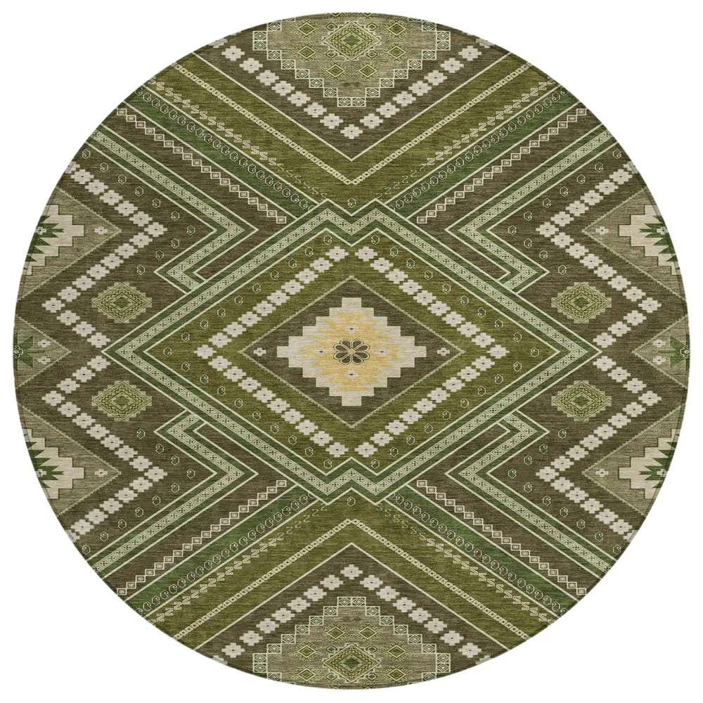 Chantille ACN1010 Olive 8' x 8' Rug