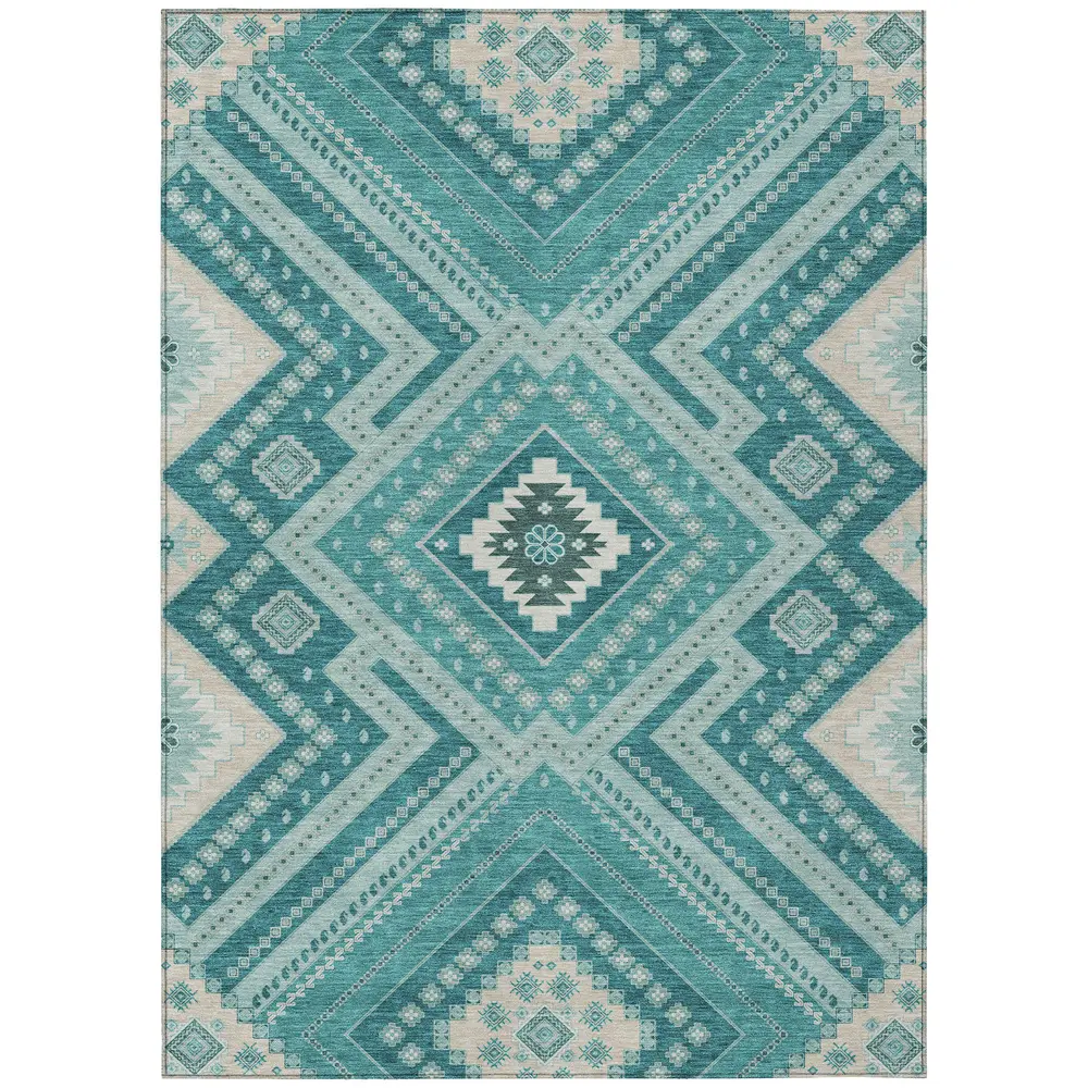 Chantille ACN1010 Teal 9' x 12' Rug